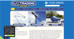 Desktop Screenshot of cjtowercranes.com